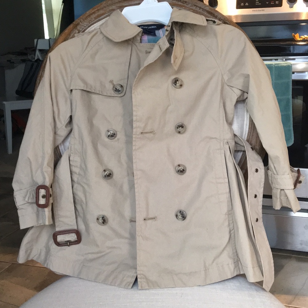Ralph Lauren Khaki Trench coat jacket